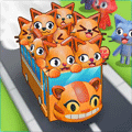 Animal Bus Traffic Jam - free online game screenshot at BestGamer