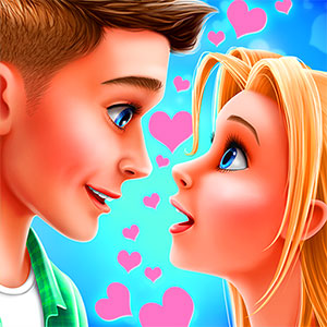 Beach Kiss - free online game screenshot at BestGamer
