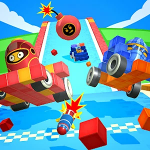 Bumper Car Demolition Race - free online game screenshot at BestGamer
