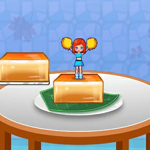 Jumping Girl - free online game screenshot at BestGamer