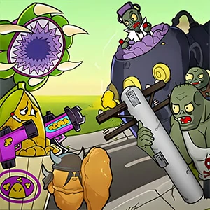 Mutant Plants Vs Zombie - free online game screenshot at BestGamer