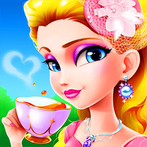 Princess Happy Tea Party Cooking - free online game screenshot at BestGamer
